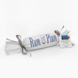 rum and plum Christmas pudding